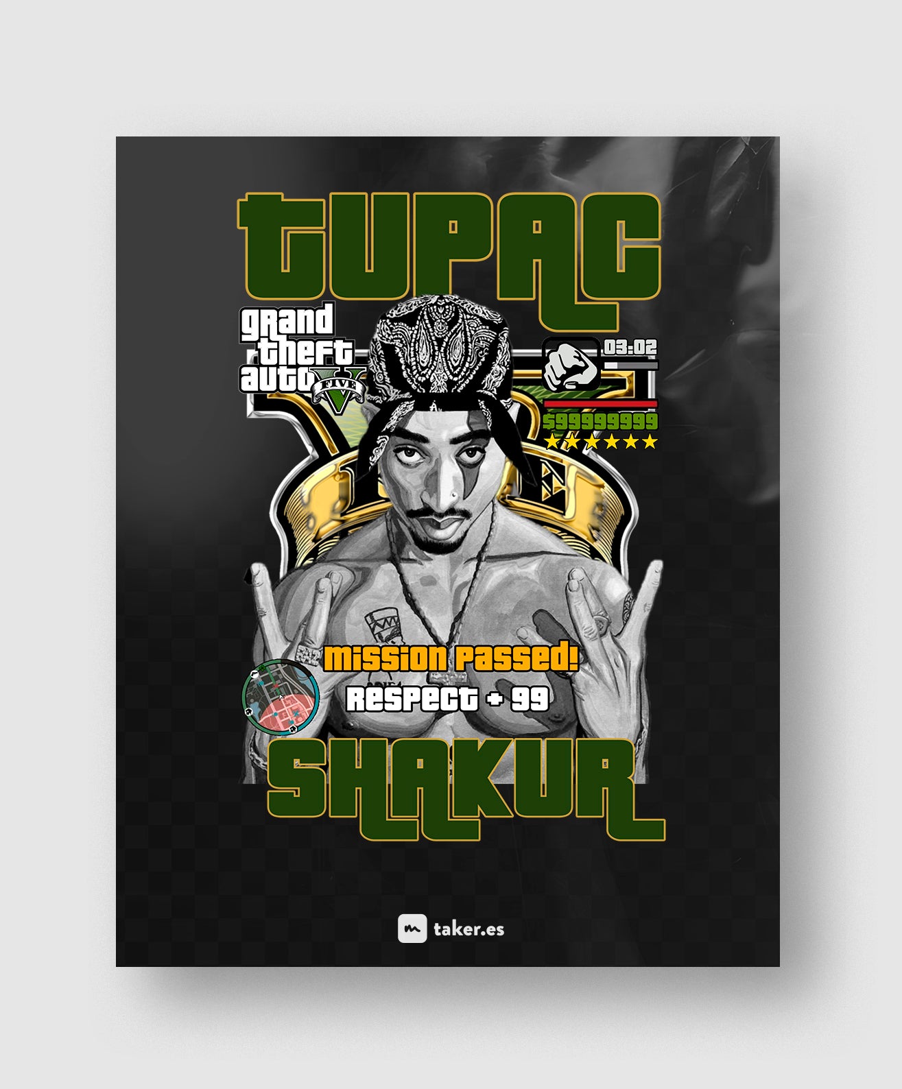 2pac Mission Passed #2- Transfer DTF