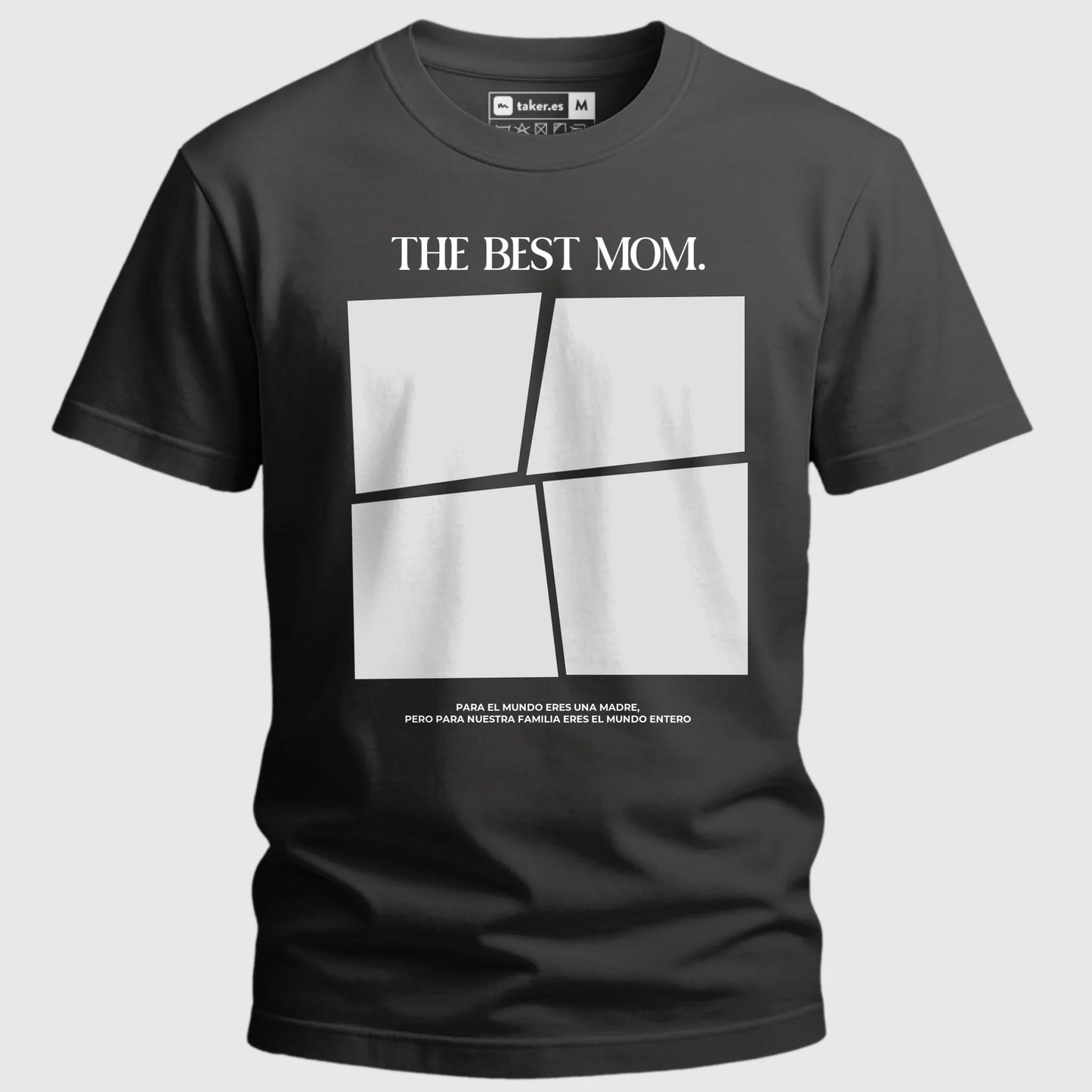 Camiseta Negra Frontal x3