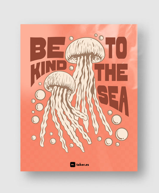Be Kind to the Sea - Transfer DTF