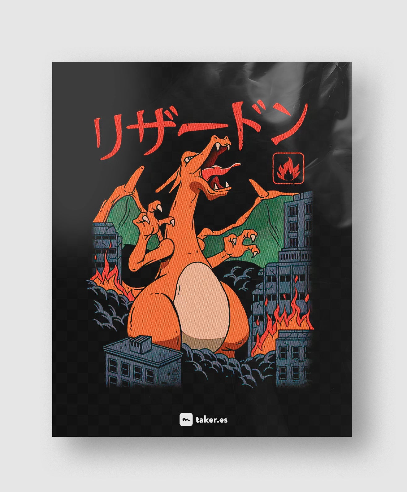 Charizard City - Transfer DTF