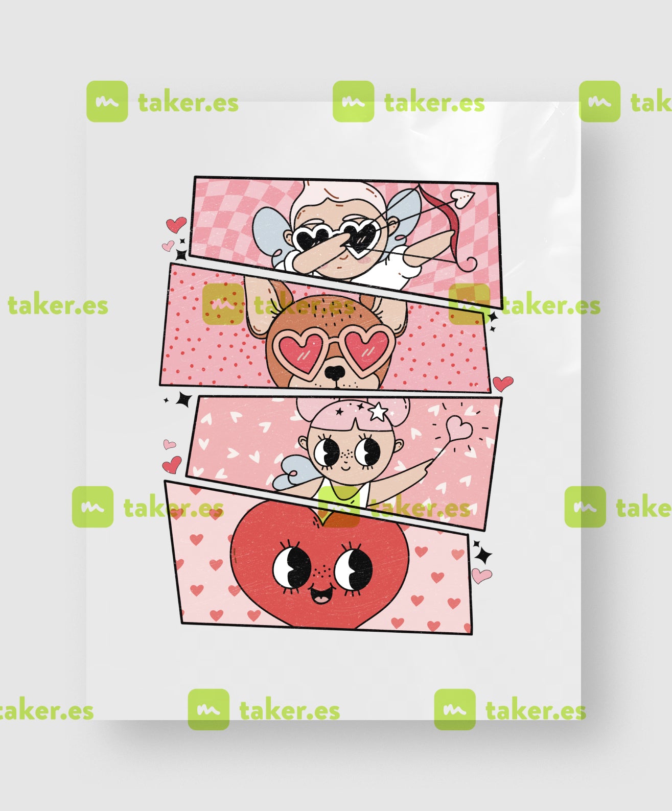 Cute Valentines Day Retro