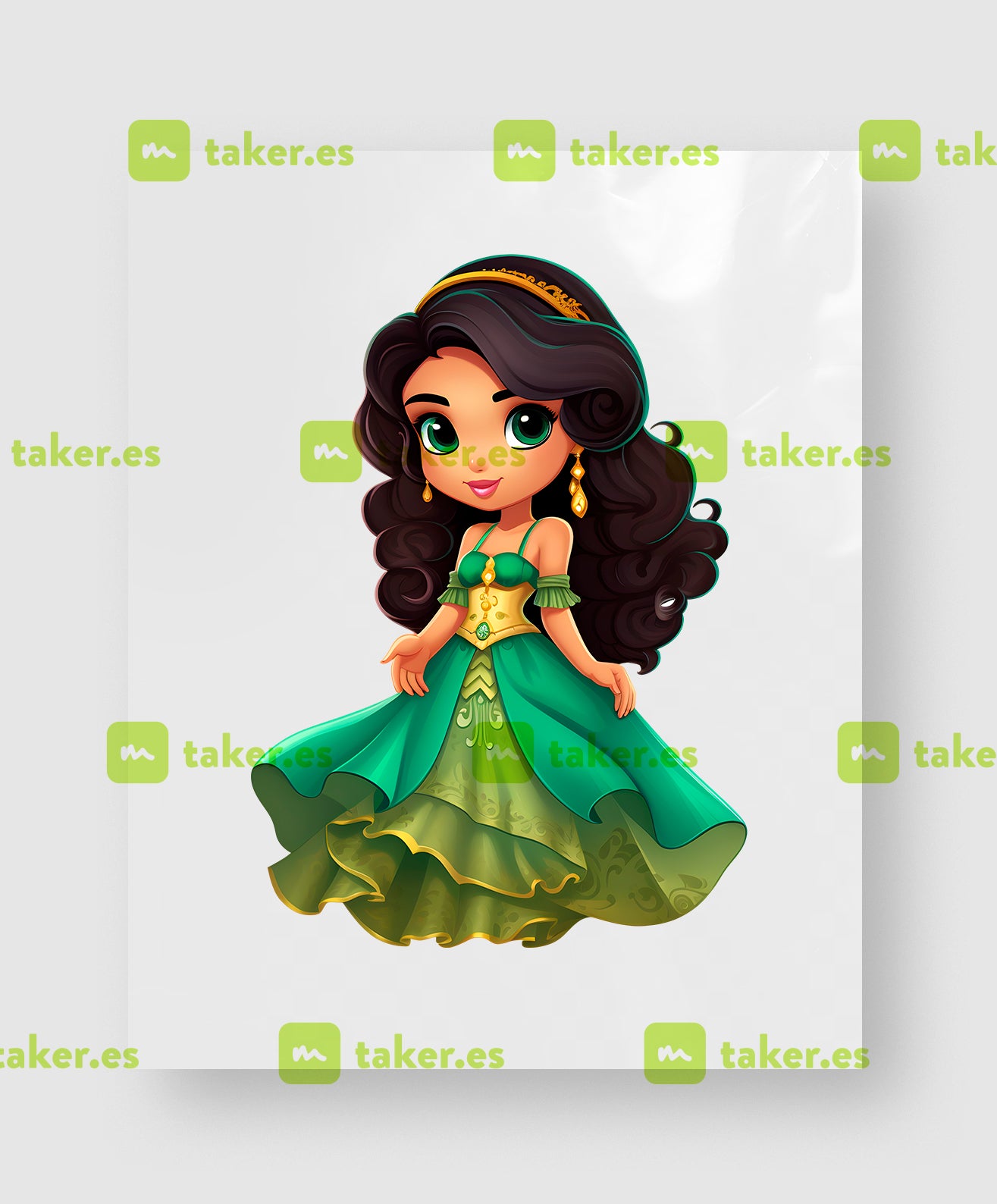 Esmeralda Clip Art 03