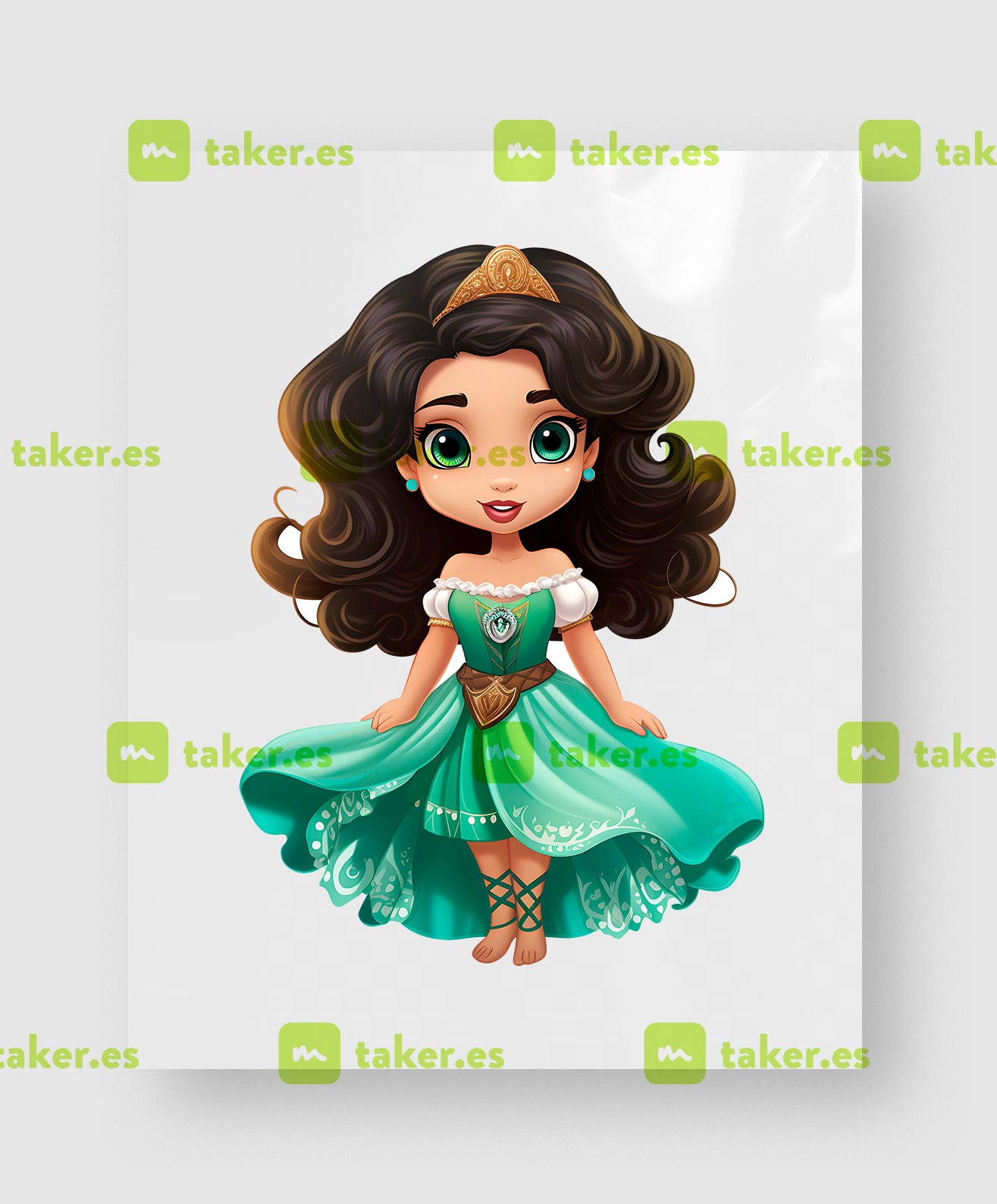 Esmeralda Clip Art 04