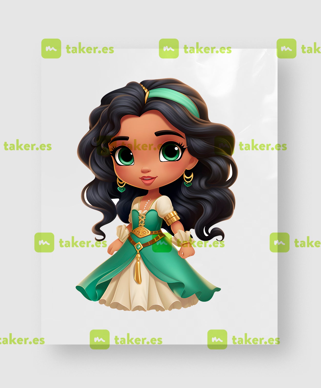 Esmeralda Clip Art 05