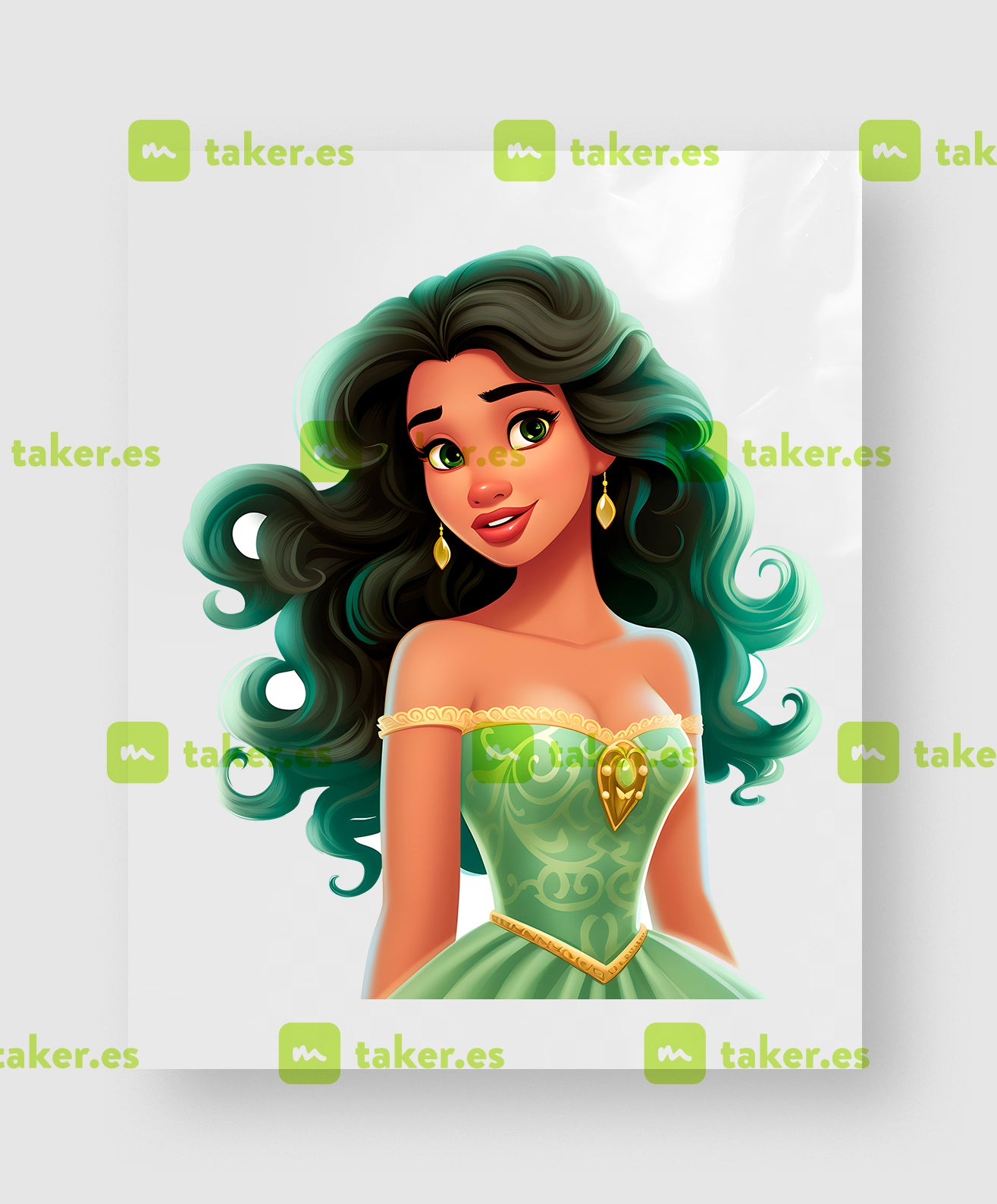 Esmeralda Clip Art 11