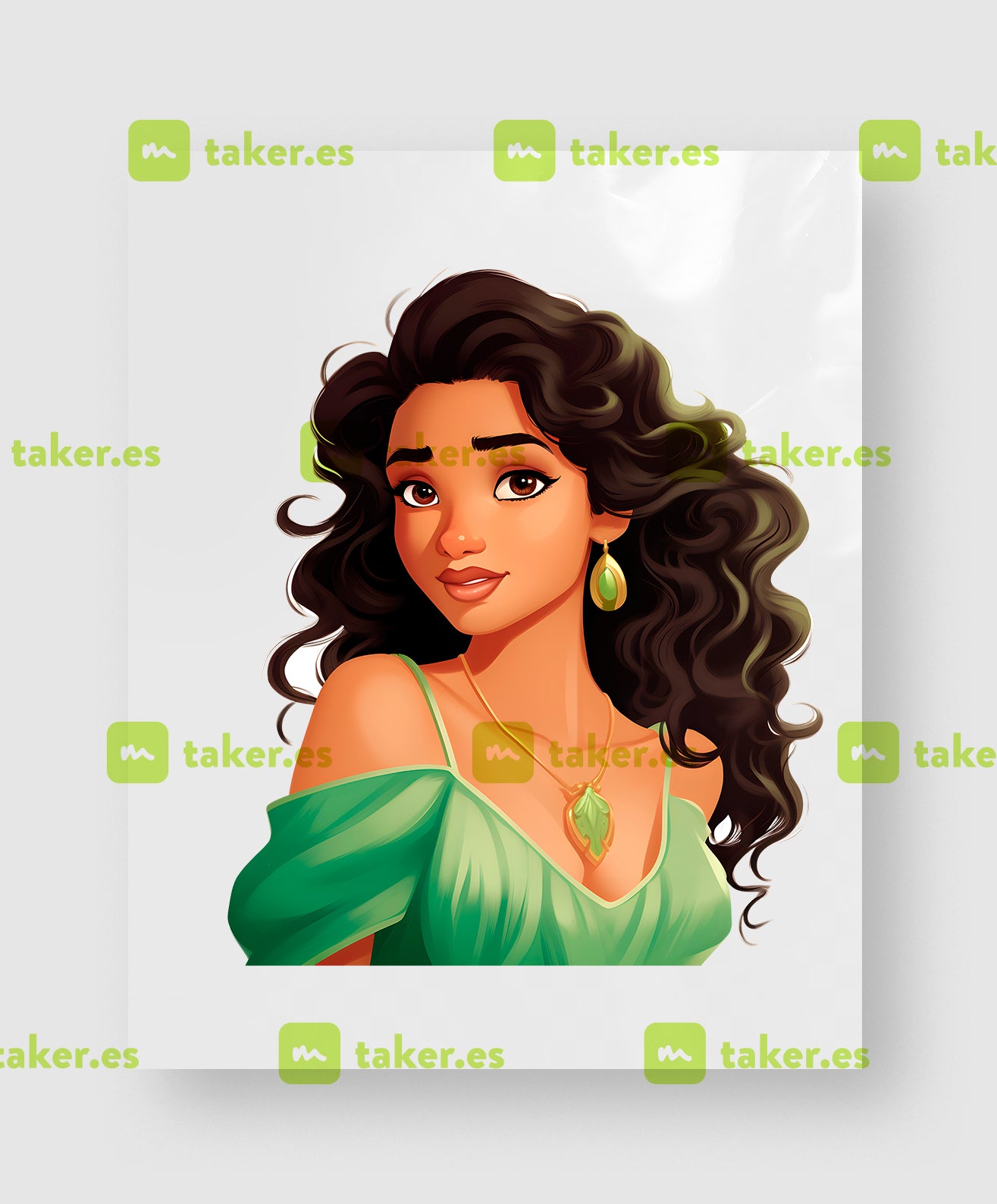 Esmeralda Clip Art 12
