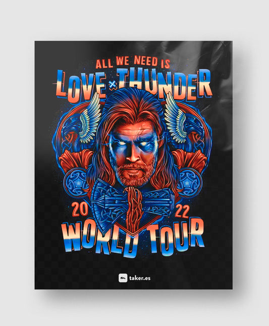 Love Thinder World Tour - Transfer DTF