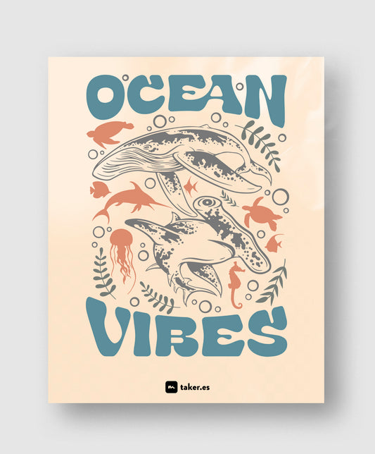 Ocean Vibes - Transfer DTF