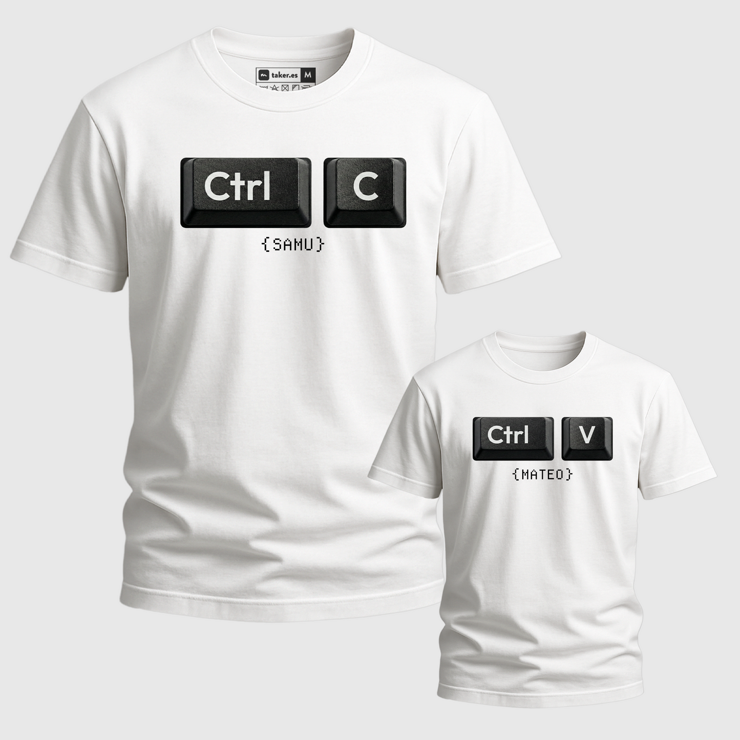 Ctrl C + Ctrl V - Pack Camiseta Día del Padre