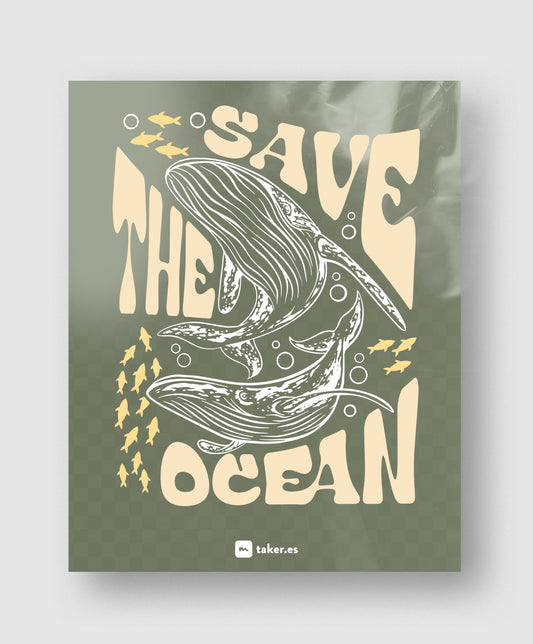 Save the Ocean - Transfer DTF
