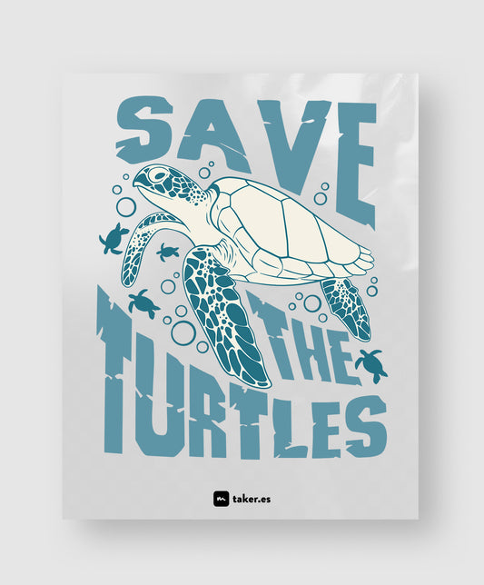 Save the Turtles - Transfer DTF