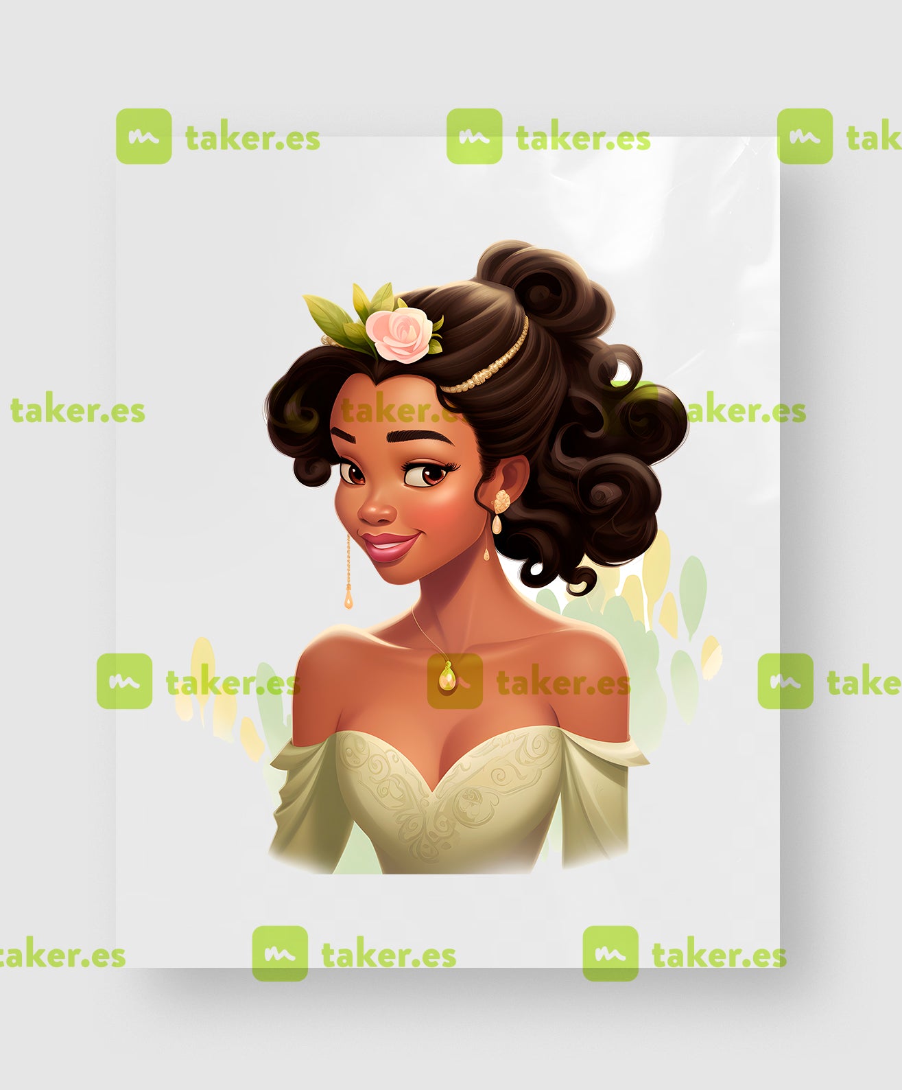 Tiana Clip Art 09