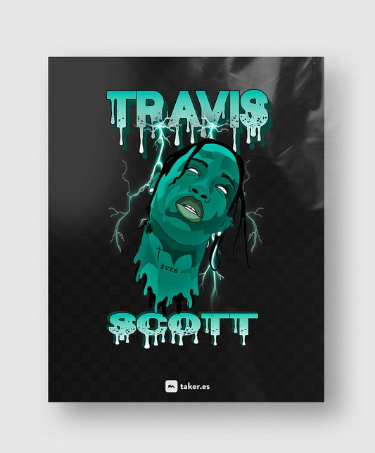 Travis Scott #3 - Transfer DTF