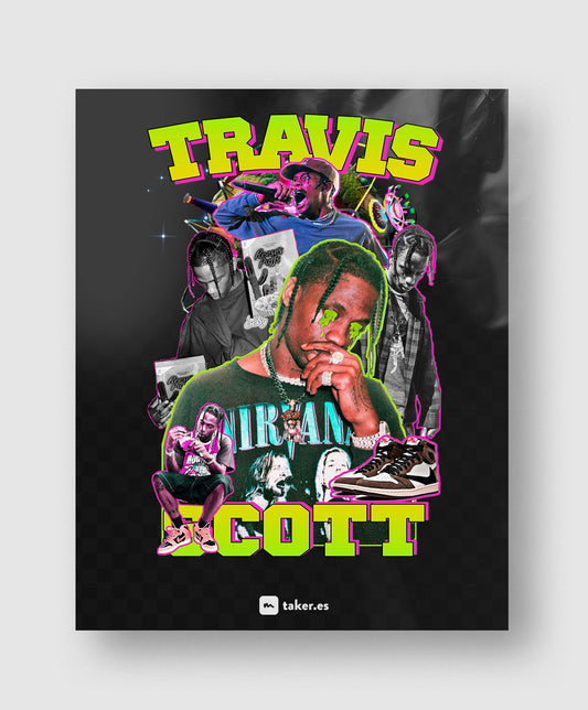 Travis Scott #6 - Transfer DTF
