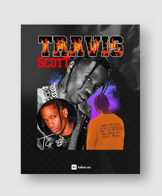 Travis Scott #7 - Transfer DTF