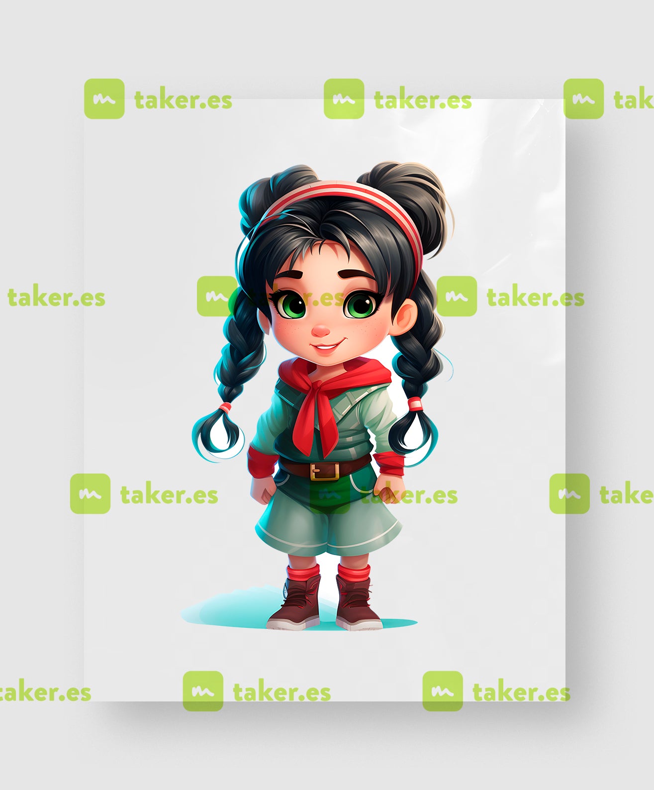 Vanellope Clip Art 06