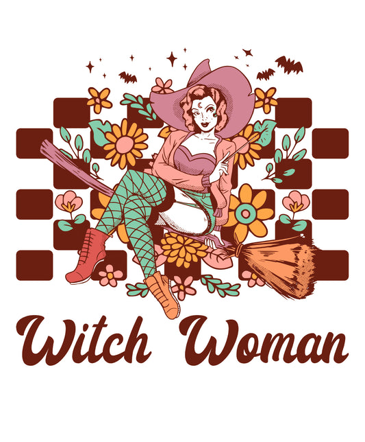 Witch woman - Transfer DTF