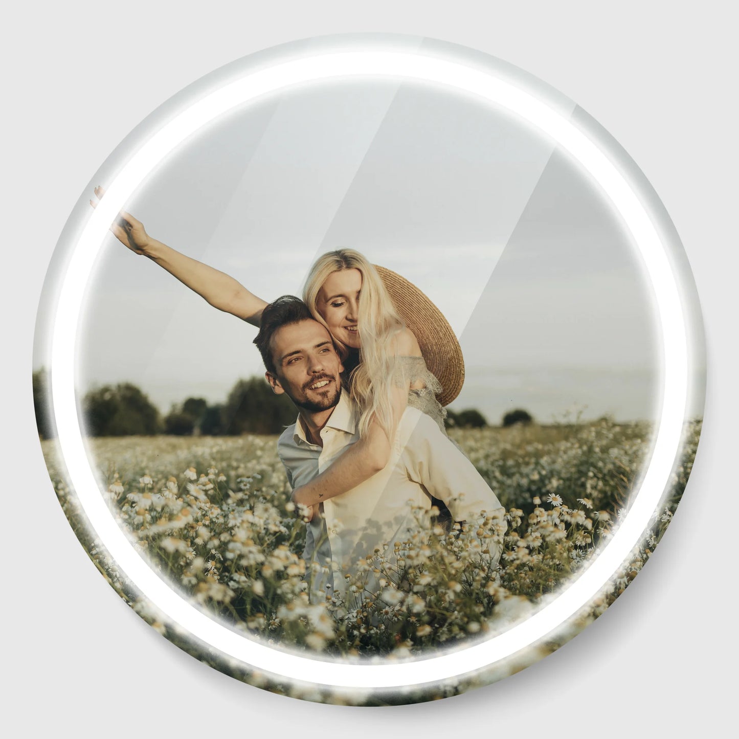 Neón circular personalizado