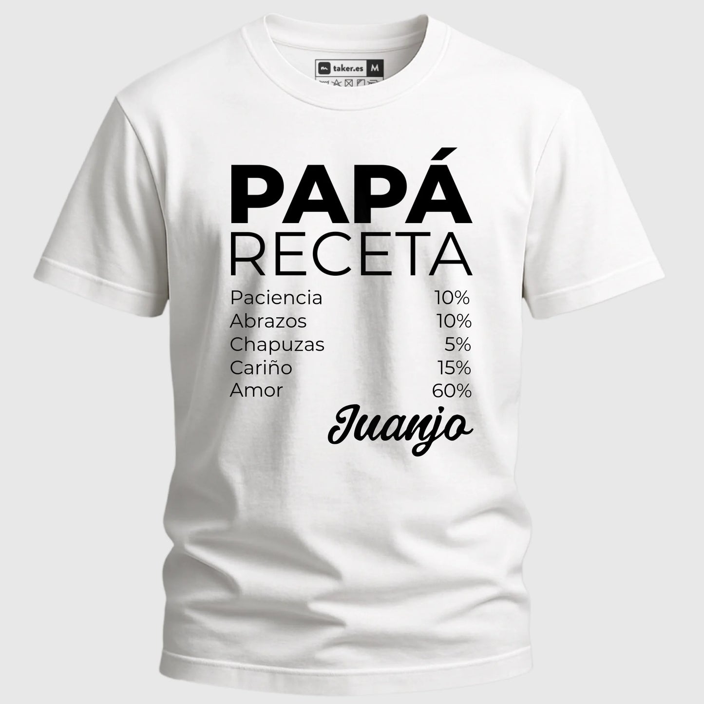 Camiseta Blanca Frontal x3