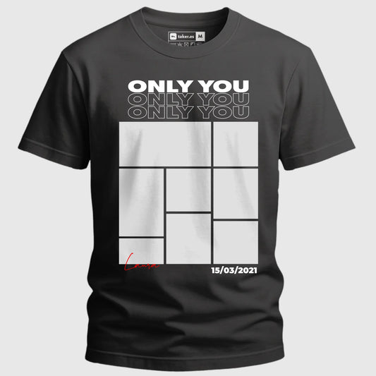 Camiseta Negra Frontal x3