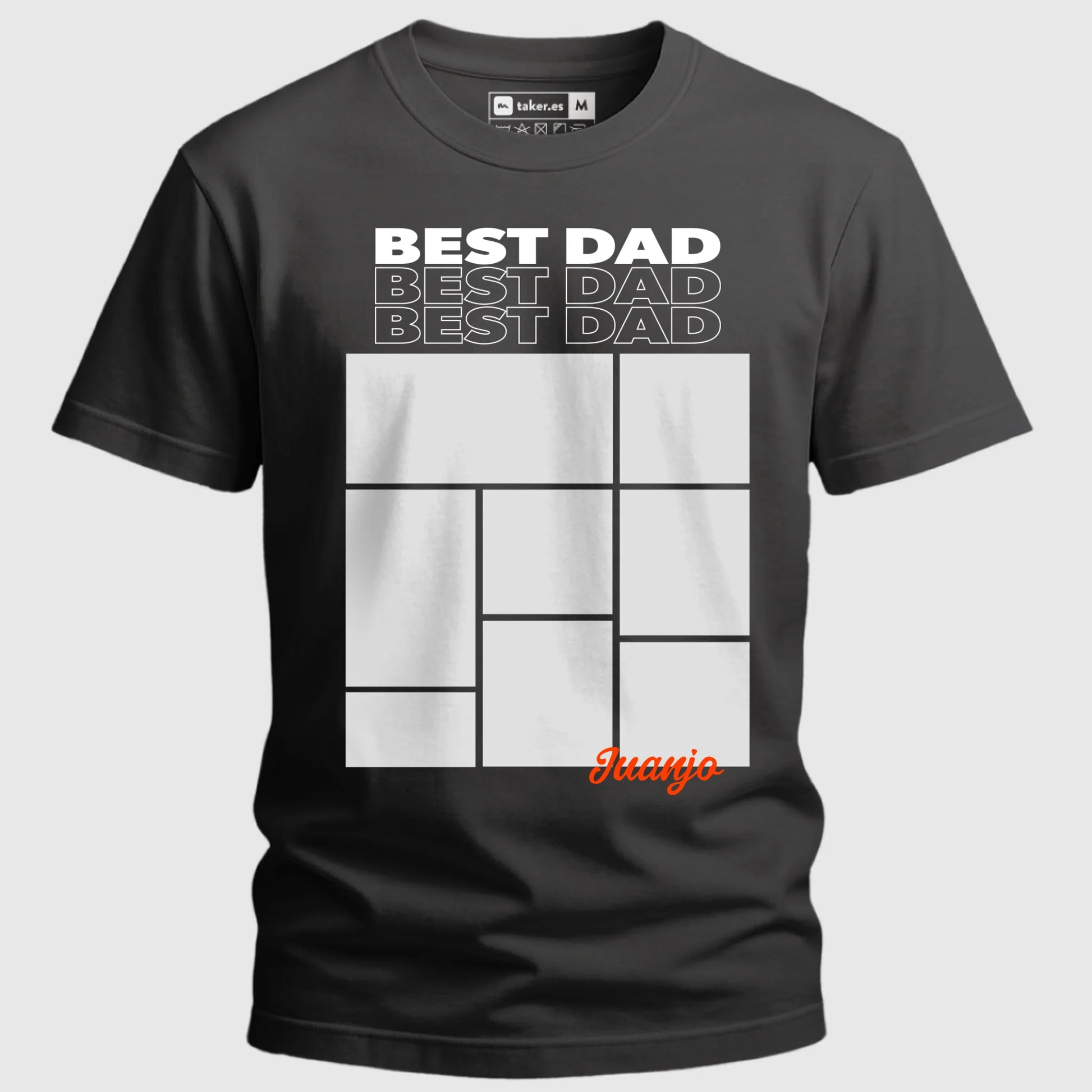 Camiseta Negra Frontal x3