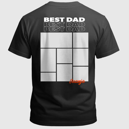 Camiseta Negra Espalda x3