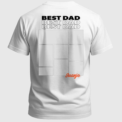 Camiseta Blanca Espalda x3