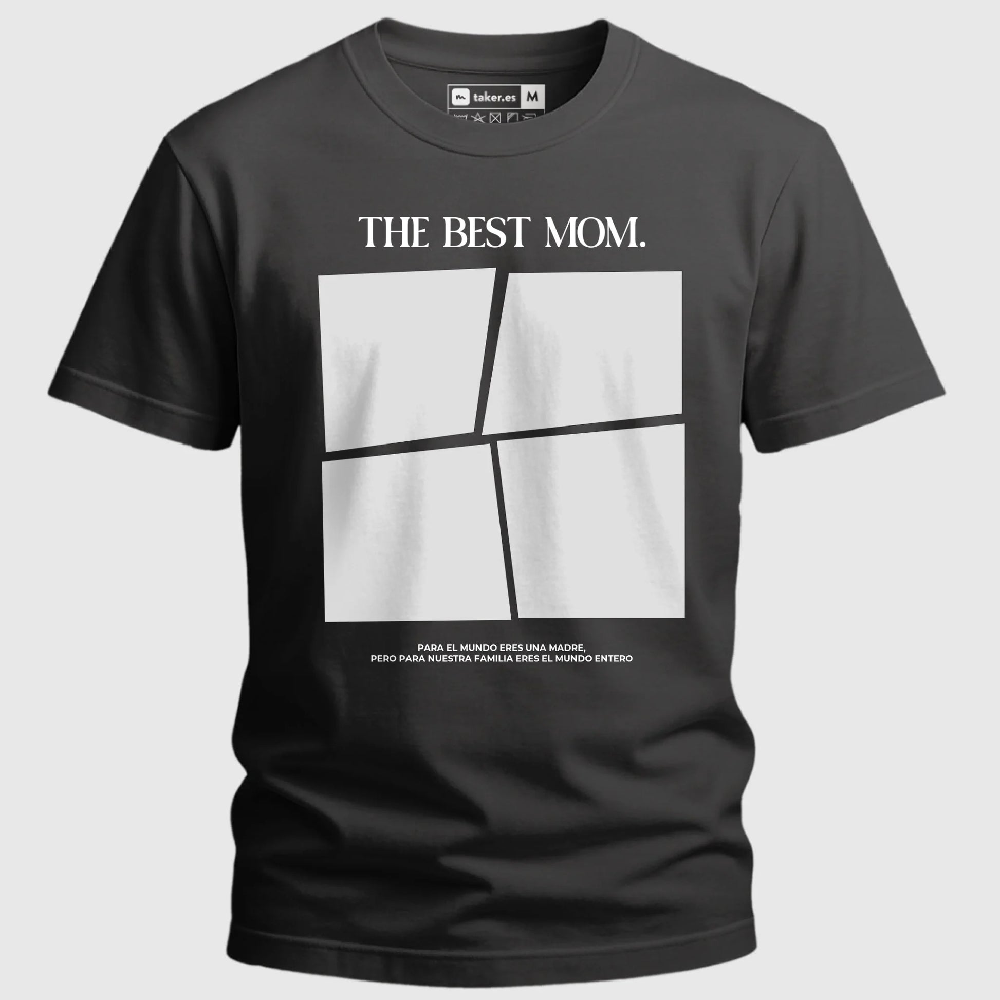 Camiseta Negra Frontal x3