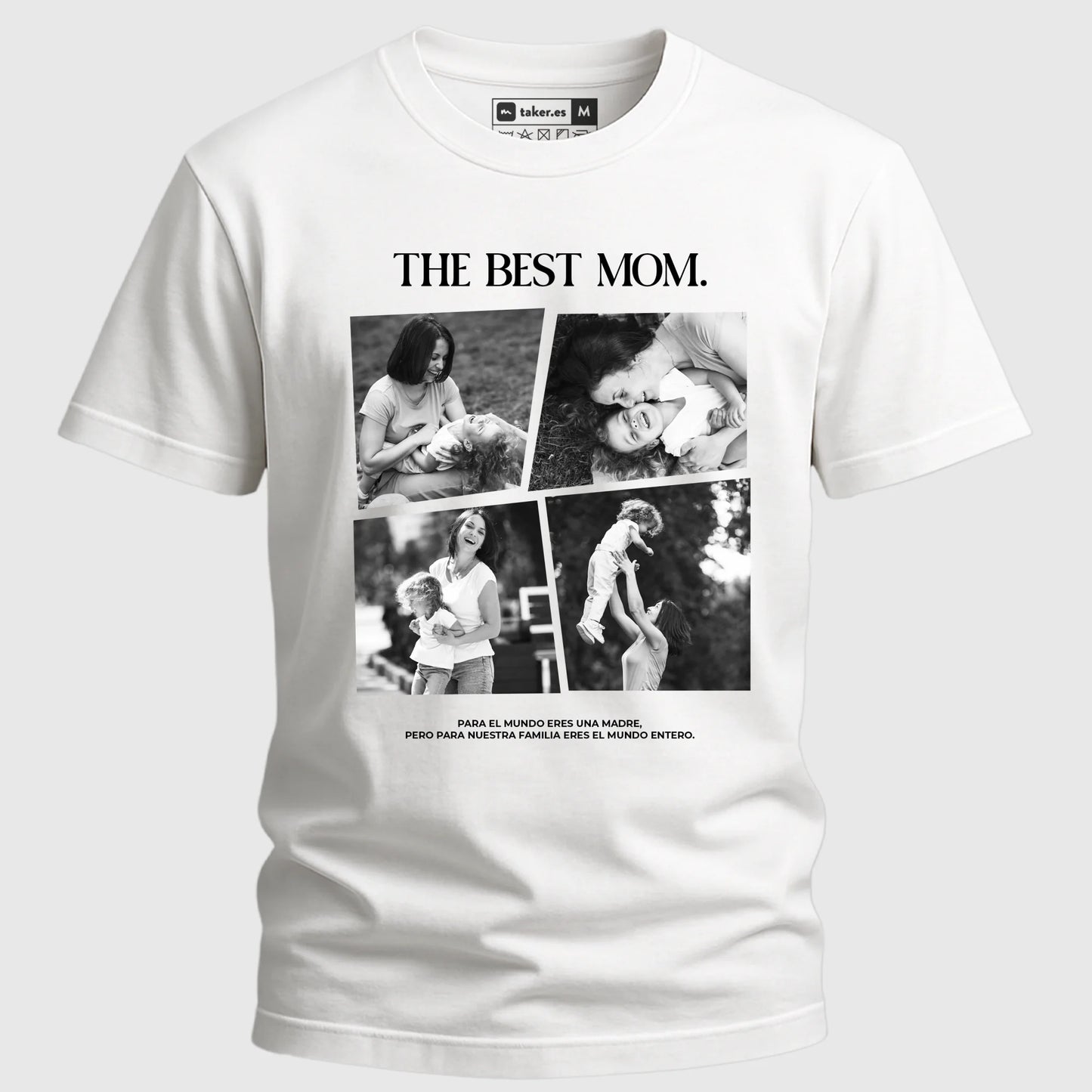 The Best Mom - Camiseta Personalizada