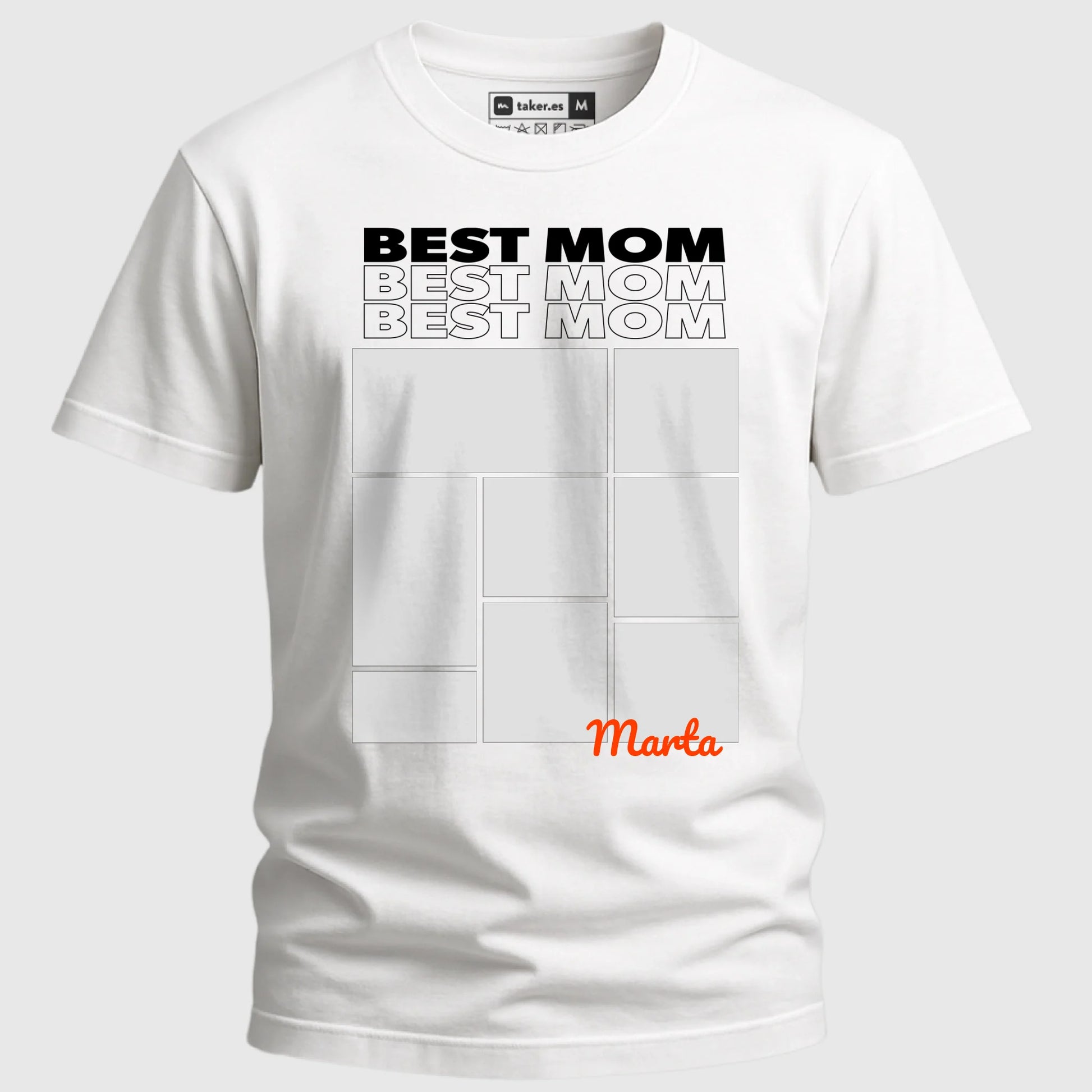 Camiseta Blanca Frontal x3