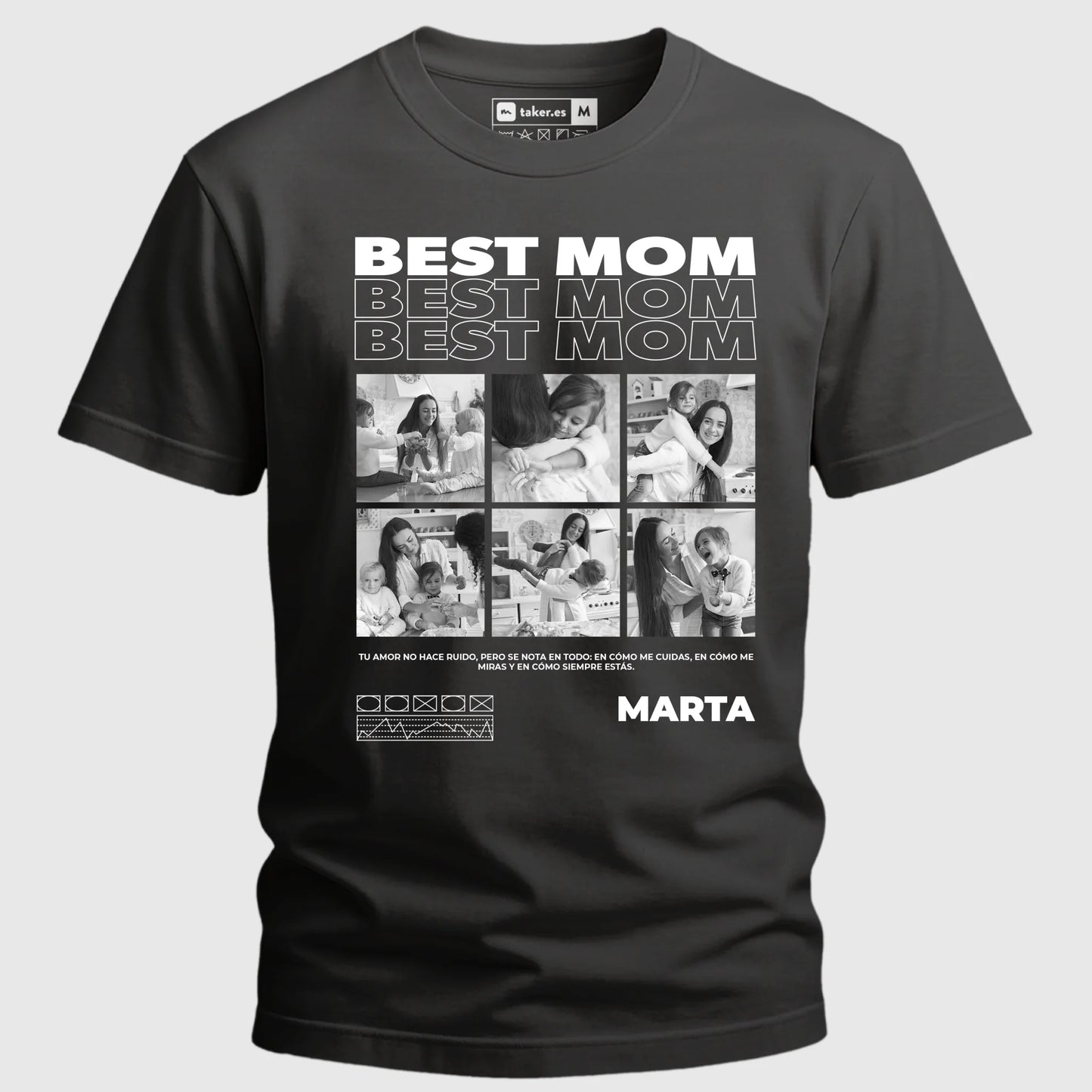Best Mom - Camiseta Personalizada