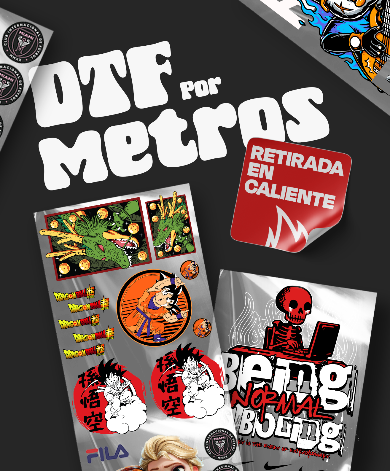 DTF por metros - 60cm