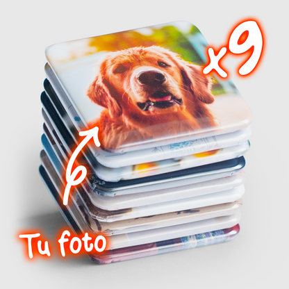 Pack 9 Imanes personalizados