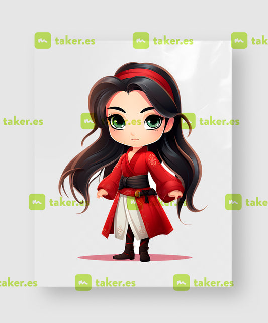 Mulan Clip Art 01