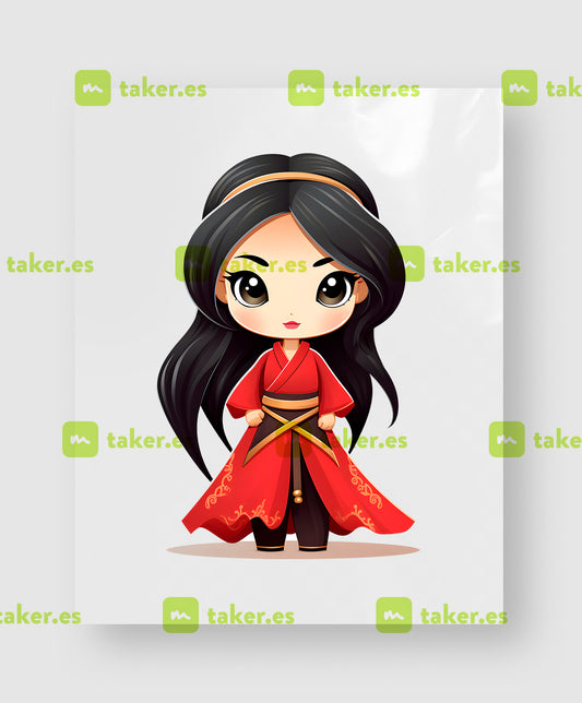 Mulan Clip Art 05