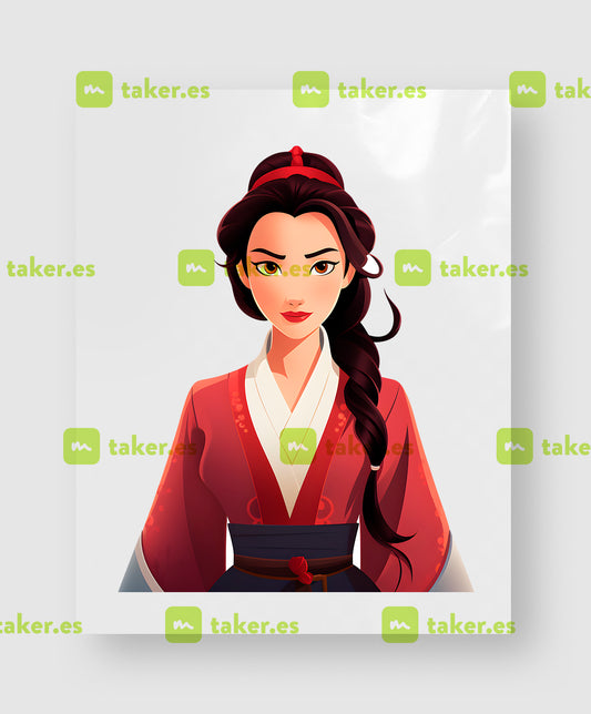 Mulan Clip Art 08