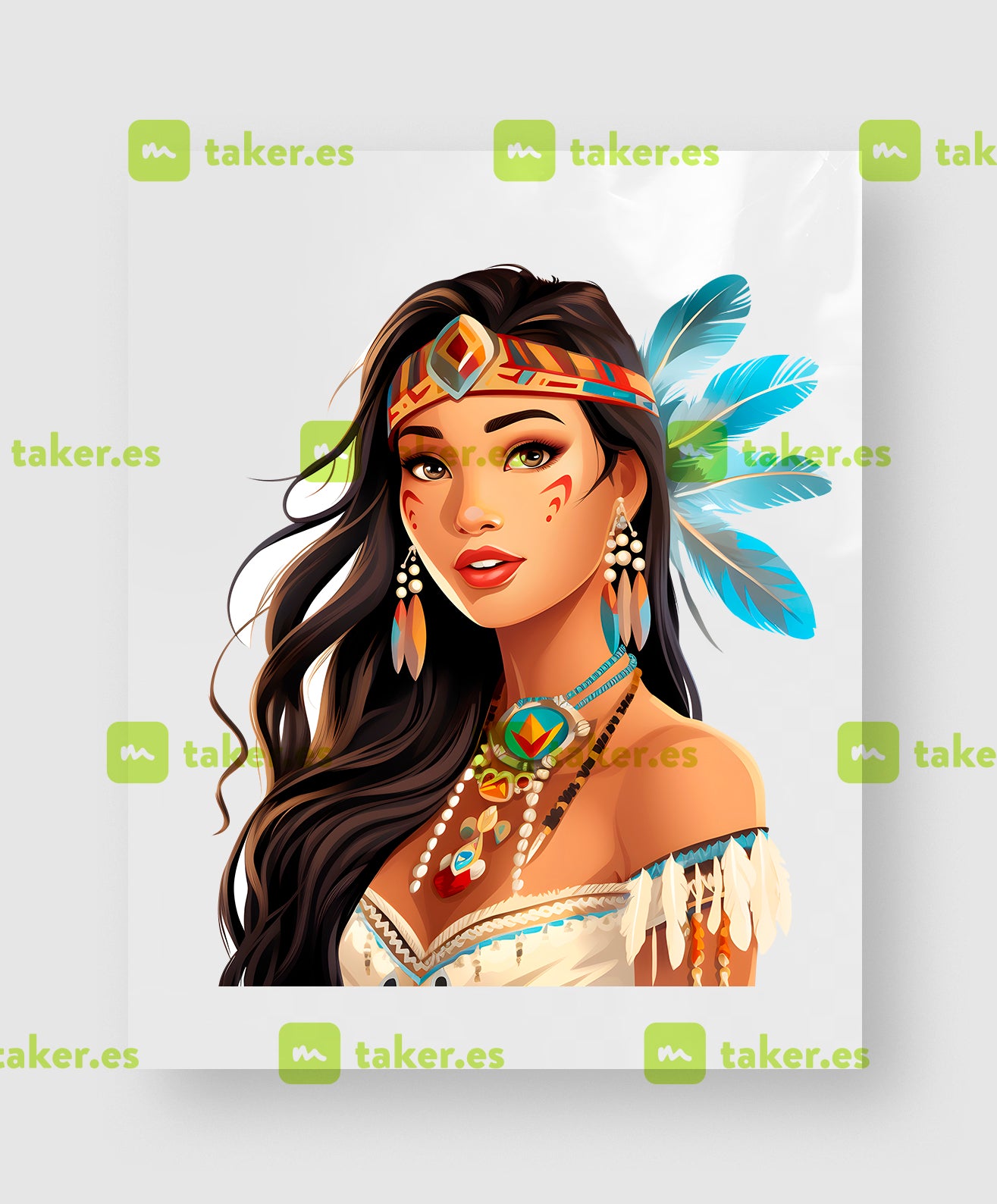 Pocahontas Clip Art 10