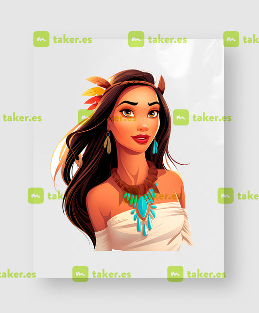 Pocahontas Clip Art 11