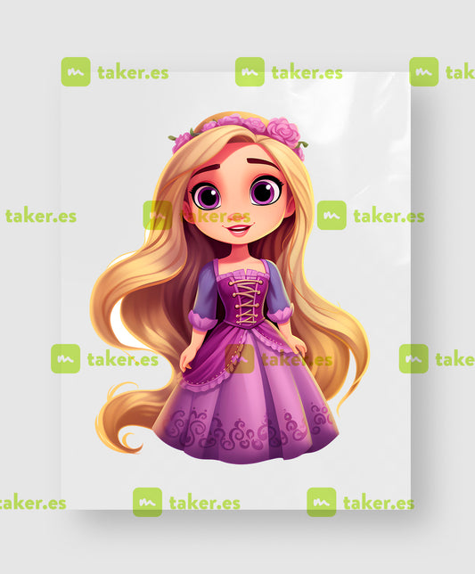 Rapunzel Clip Art 01