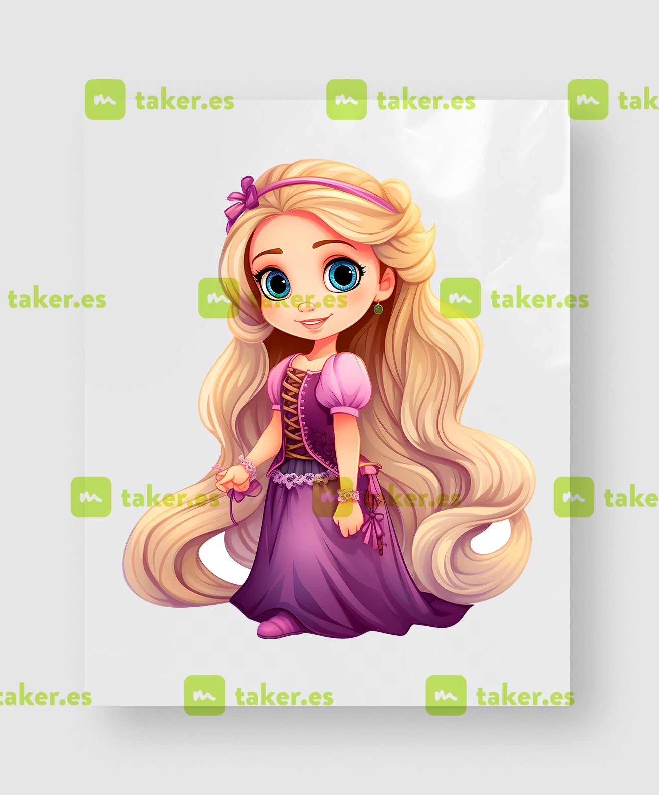 Rapunzel Clip Art 03