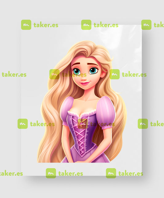 Rapunzel Clip Art 07