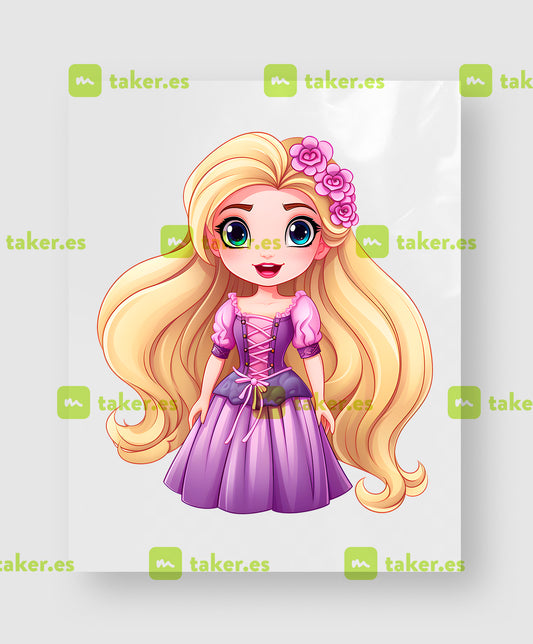 Rapunzel Clip Art 10