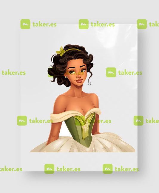 Tiana Clip Art 11