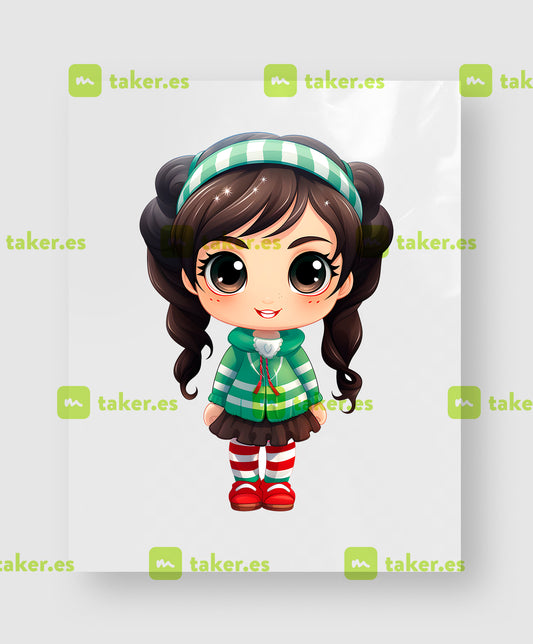 Vanellope Clip Art 03