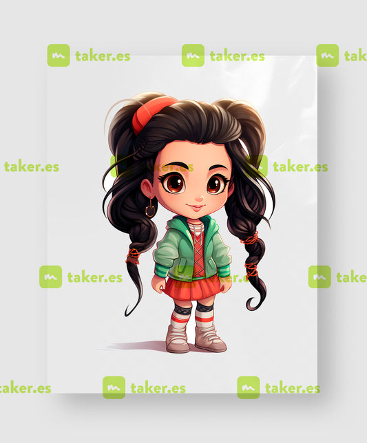 Vanellope Clip Art 05