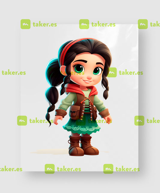 Vanellope Clip Art 08