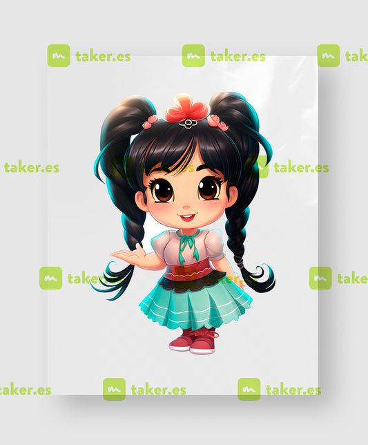 Vanellope Clip Art 10