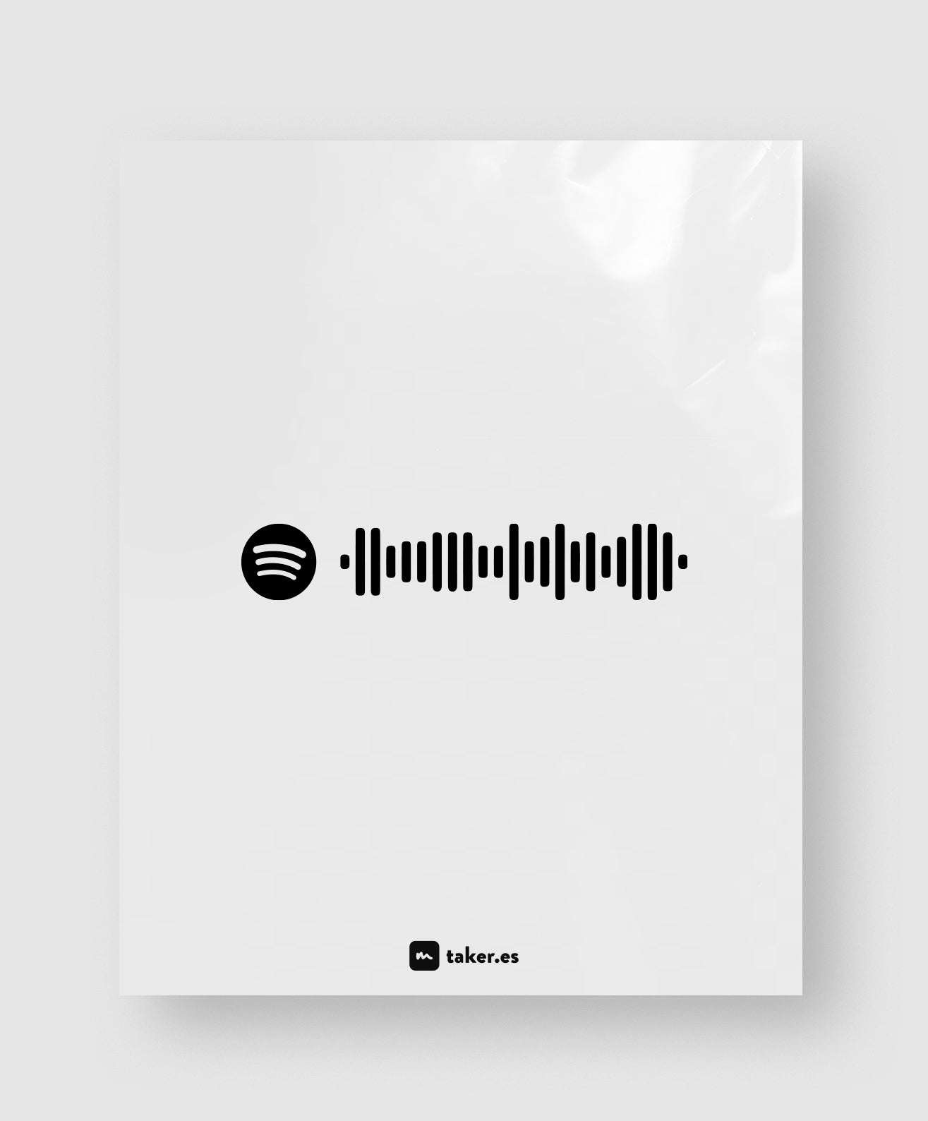 Spotify QR - Lámina DTF